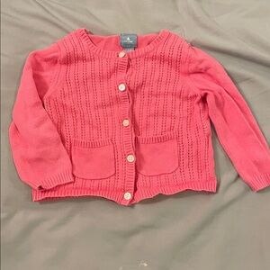 Gap pink cardigan